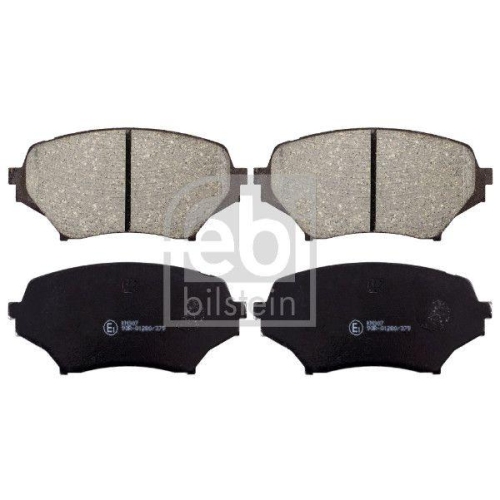 FEBI BILSTEIN Bremsbelagsatz, Scheibenbremse 170302