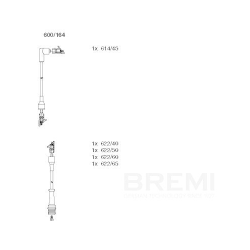 BREMI Z&uuml;ndleitungssatz 600/164