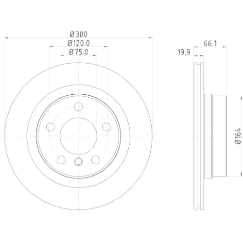 DON Bremsscheibe PCD13522