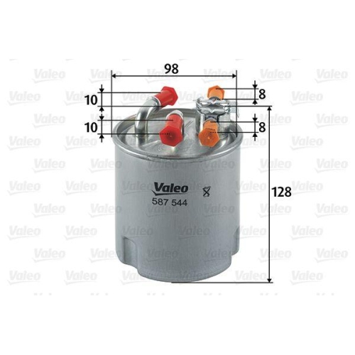 VALEO Kraftstofffilter 587544