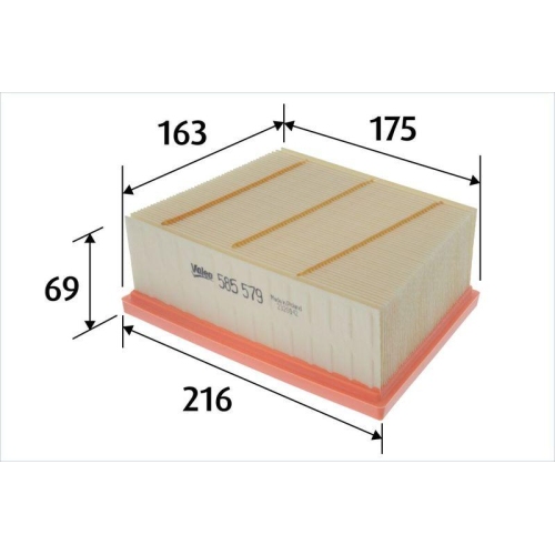 VALEO Luftfilter 585579