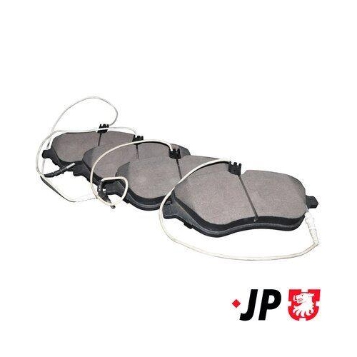 JP GROUP Bremsbelagsatz, Scheibenbremse JP 4163601410