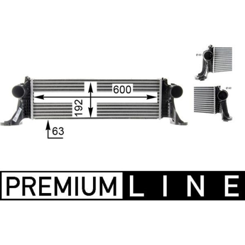 MAHLE Ladeluftk&uuml;hler BEHR *** PREMIUM LINE *** CI 370 000P