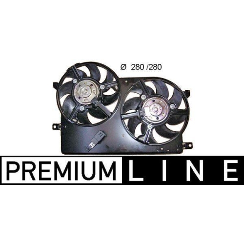 MAHLE L&uuml;fter, Motork&uuml;hlung BEHR *** PREMIUM LINE *** CFF 199 000P