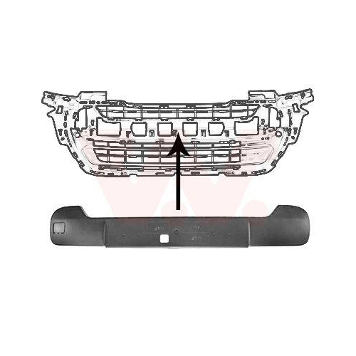 VAN WEZEL Zier-/Schutzleiste, Sto&szlig;f&auml;nger ** Equipart ** 4014580