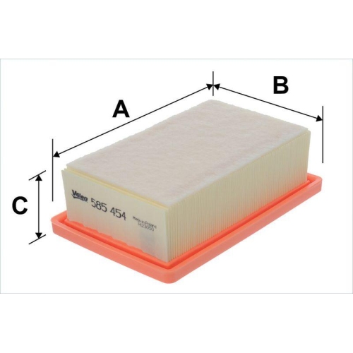 VALEO Luftfilter 585454