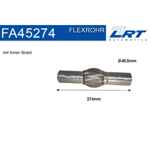 LRT Flexrohr, Abgasanlage FA45274