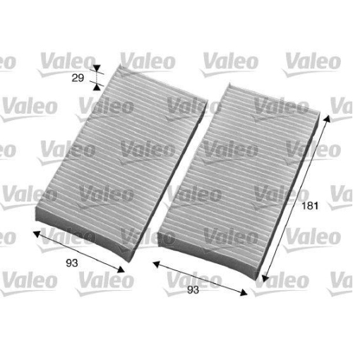 VALEO Filter, Innenraumluft VALEO ESSENTIAL 715594