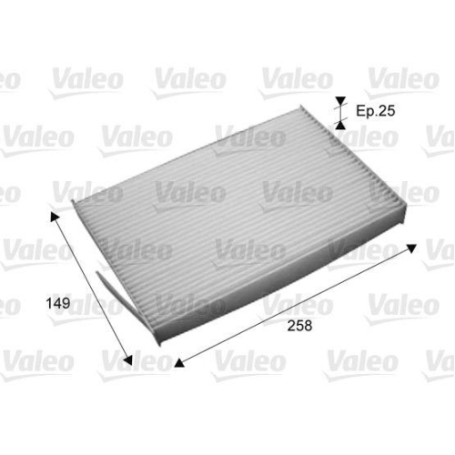 VALEO Filter, Innenraumluft VALEO ESSENTIAL 715709