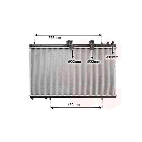 VAN WEZEL K&uuml;hler, Motork&uuml;hlung 09002229