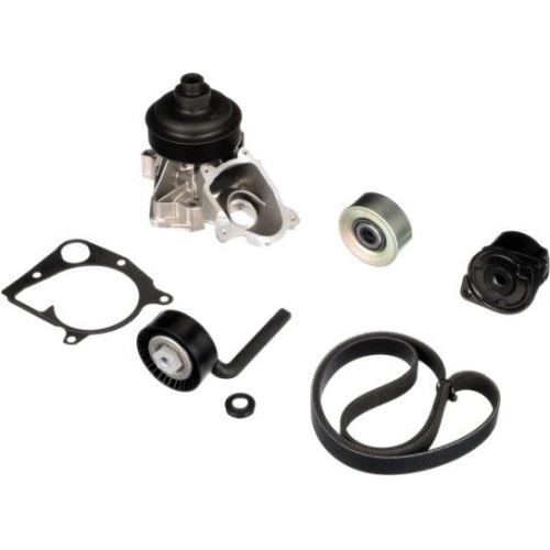 GATES Wasserpumpe + Keilrippenriemensatz Micro-V® KP16PK2083