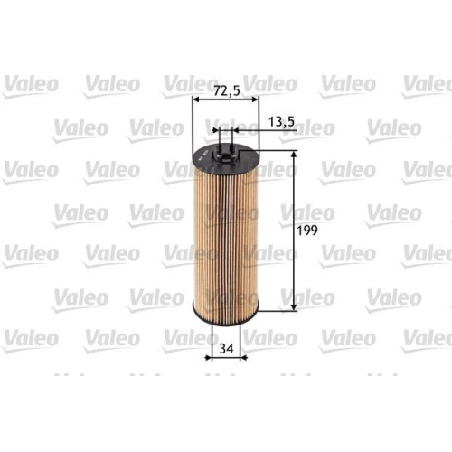 VALEO Ölfilter 586520