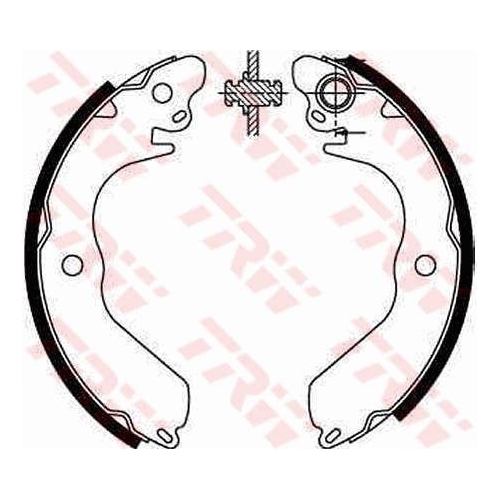 TRW Bremsbackensatz GS8553