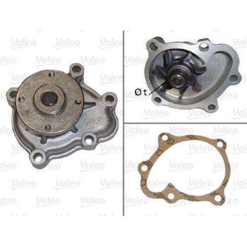 VALEO Wasserpumpe, Motork&uuml;hlung 506481
