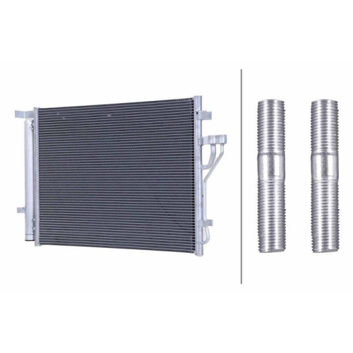 HELLA Kondensator, Klimaanlage >>> Easy2Fit <<< 8FC 366 220-721