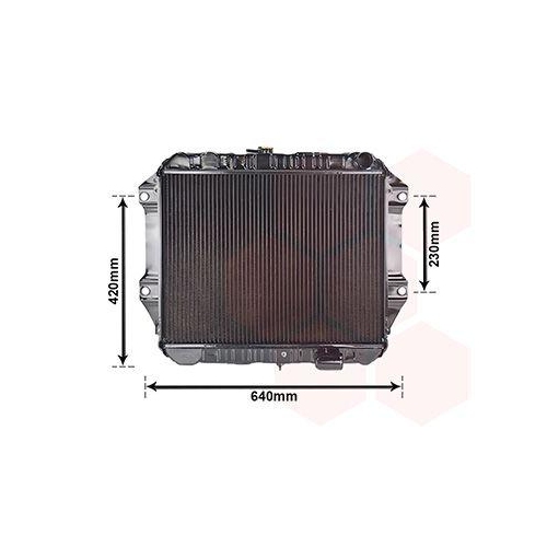 VAN WEZEL K&uuml;hler, Motork&uuml;hlung 11002027