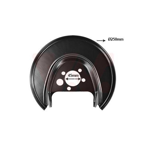 VAN WEZEL Spritzblech, Bremsscheibe 5817374