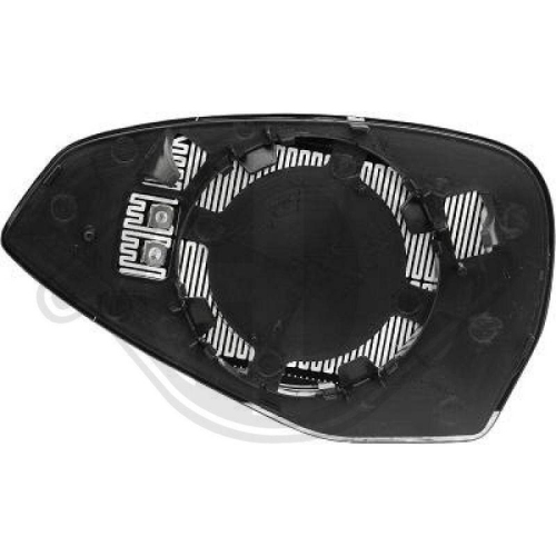 DIEDERICHS Spiegelglas, Au&szlig;enspiegel 1046226