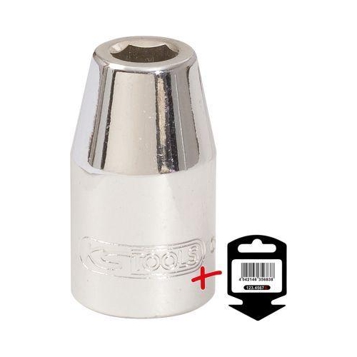 1/2 Zoll Bit-Adapter-Stecknuss,f&uuml;r Bits 5/16 Zoll auf H&auml;nger KS TOOLS 918.1266-E