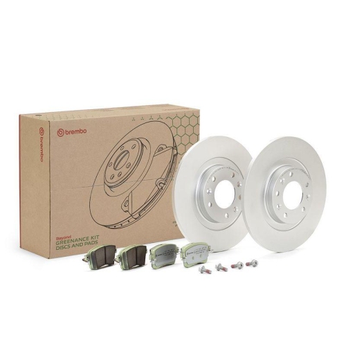 BREMBO Bremsensatz, Scheibenbremse BEYOND LINE - Greenance KT 10 050