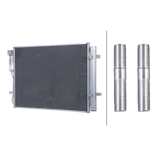 HELLA Kondensator, Klimaanlage >>> Easy2Fit <<< 8FC 366 220-801