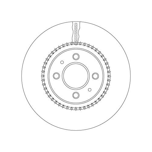 TRW Bremsscheibe DF6904