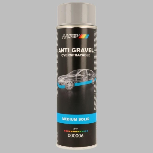 Steinschlagschutz-Spray Medium Solid - grau 500ml MOTIP 000006