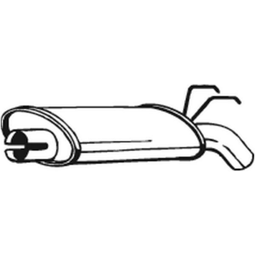 BOSAL Endschalld&auml;mpfer