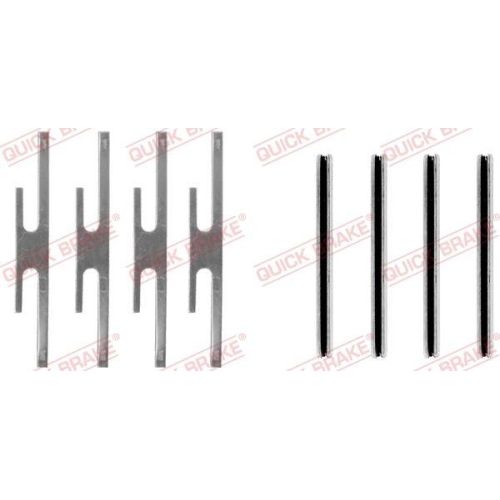 QUICK BRAKE Zubeh&ouml;rsatz, Scheibenbremsbelag 109-0975