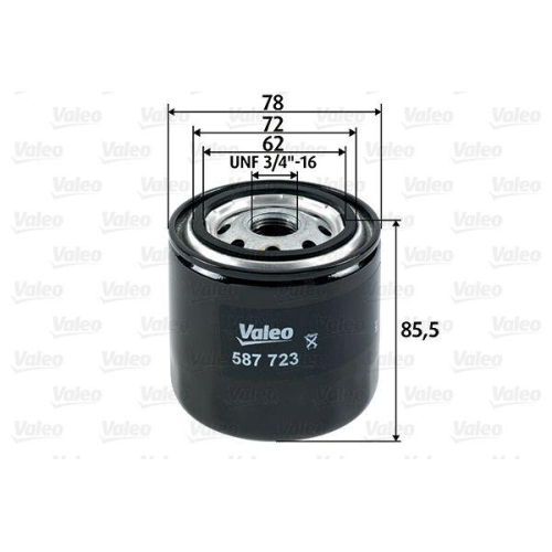 VALEO Kraftstofffilter 587723
