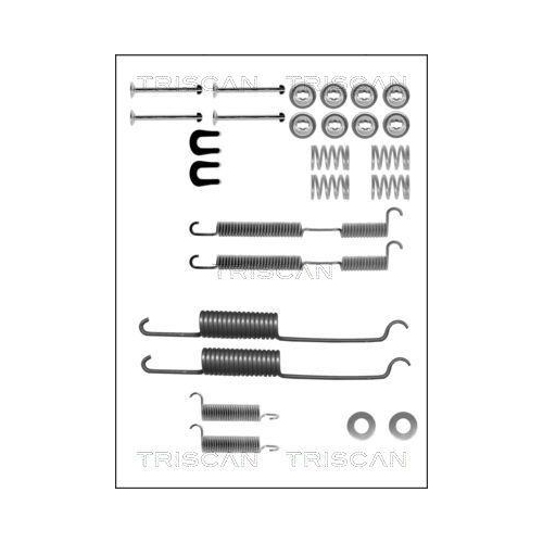 TRISCAN Zubehörsatz, Bremsbacken 8105 162254