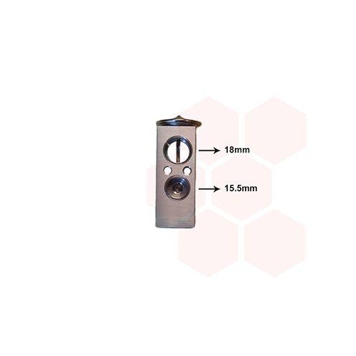 VAN WEZEL Expansionsventil, Klimaanlage 06011701