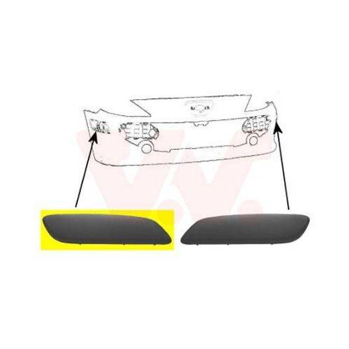 VAN WEZEL Zier-/Schutzleiste, Sto&szlig;f&auml;nger 4041582