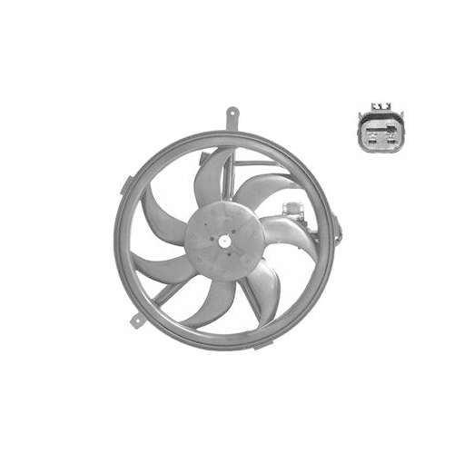 VAN WEZEL L&uuml;fter, Motork&uuml;hlung 0506747