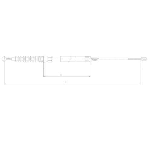 TEXTAR Seilzug, Feststellbremse 44006600