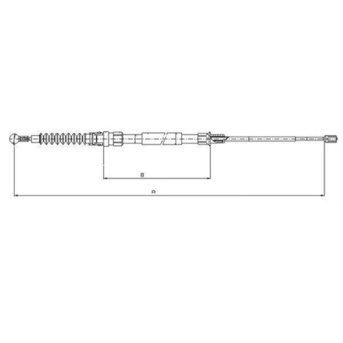 TEXTAR Seilzug, Feststellbremse 44006700