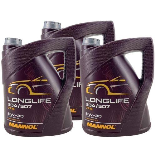 Motor&ouml;l Motoren&ouml;l MANNOL 5W-30 Longlife - 15 Liter Kanister MN7715-5