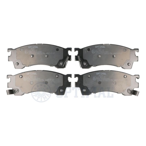 OPTIMAL Bremsbelagsatz, Scheibenbremse BP-09811