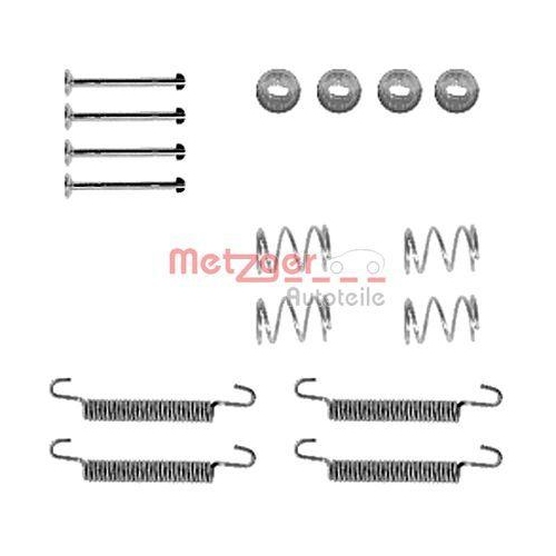METZGER Zubeh&ouml;rsatz, Feststellbremsbacken 105-0791