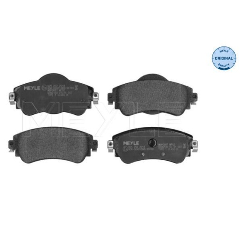 MEYLE Bremsbelagsatz, Scheibenbremse MEYLE-ORIGINAL: True to OE. 025 252 2018