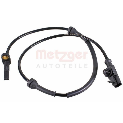 METZGER Sensor, Raddrehzahl 09001598