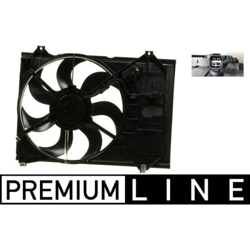 MAHLE L&uuml;fter, Motork&uuml;hlung BEHR *** PREMIUM LINE *** CFF 223 000P