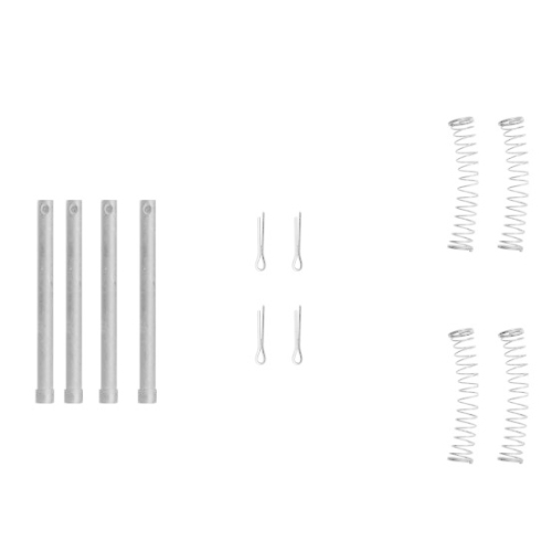 TEXTAR Zubeh&ouml;rsatz, Scheibenbremsbelag 82547200