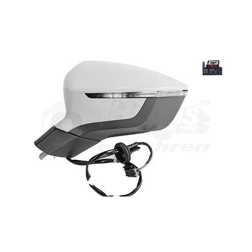 VAN WEZEL Au&szlig;enspiegel * HAGUS * 4907807