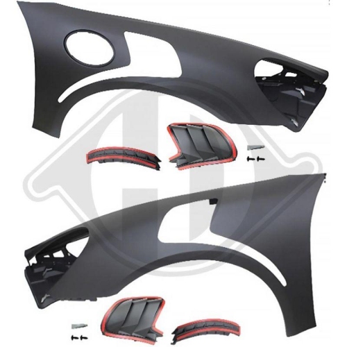DIEDERICHS Zier-/Schutzleiste, Kotfl&uuml;gel HD Tuning 2010206