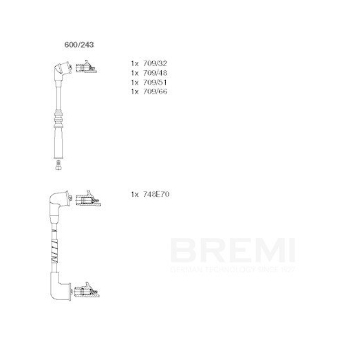 BREMI Z&uuml;ndleitungssatz 600/243