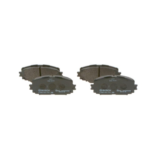 BOSCH Bremsbelagsatz, Scheibenbremse 0986494770