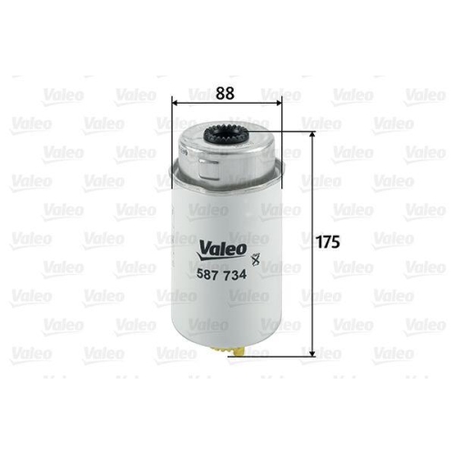 VALEO Kraftstofffilter 587734