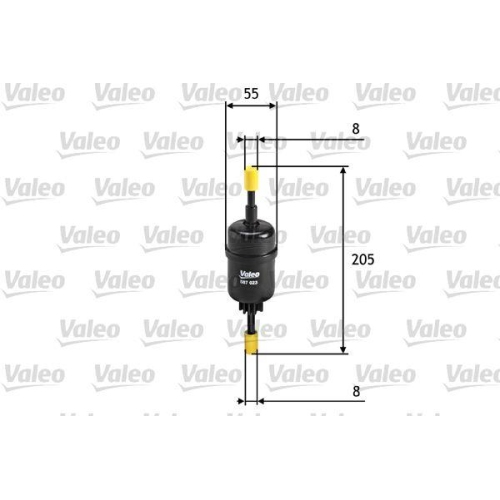 VALEO Kraftstofffilter 587023