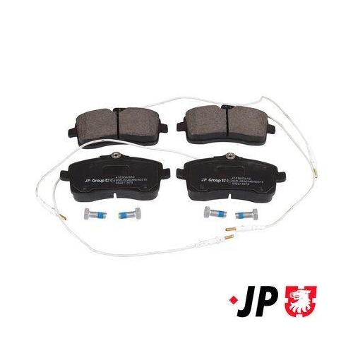 JP GROUP Bremsbelagsatz, Scheibenbremse JP 4163602510